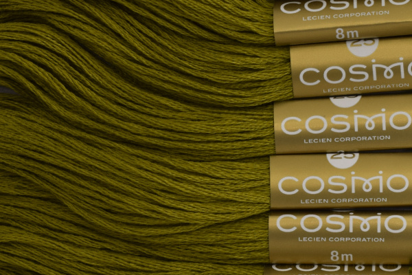 Мулине COSMO однотонный цвет  674   . Арт 25-6/674