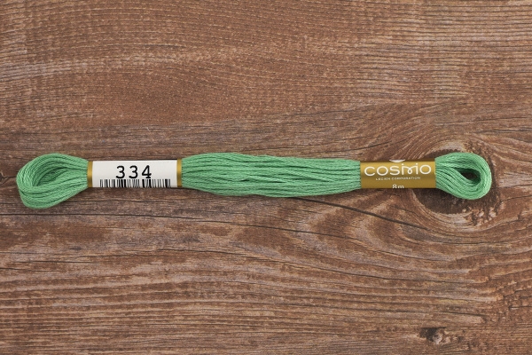 Мулине COSMO однотонный цвет  334       . Арт 25-6/334       
