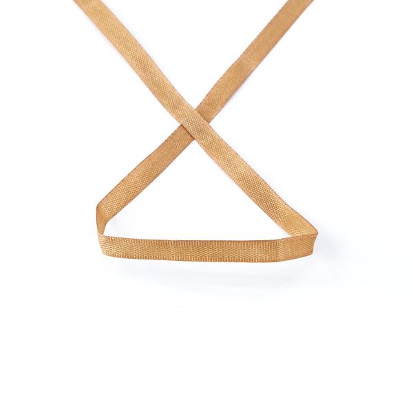 Лента для вышивания SAFISA на блистере, 4 мм, 5 м, цвет 64, коричневый. Арт P111-4мм-64             