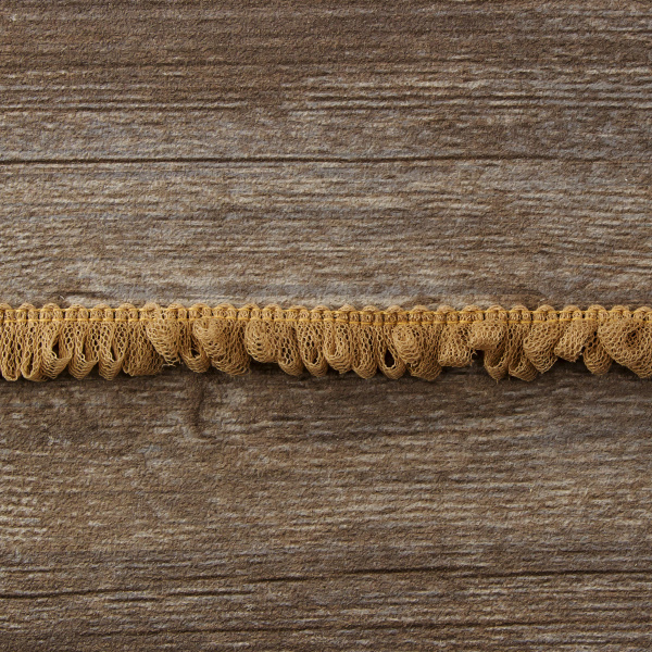 Тесьма декоративная, 17 мм, цвет бежевый. Арт 2209/27