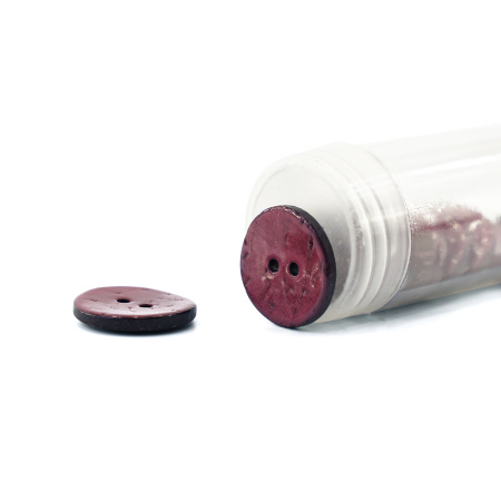 Пуговицы CONCEPT, размер 32, кокос,  цвет COL.10 фуксия. Арт 1919H-032-COL.10