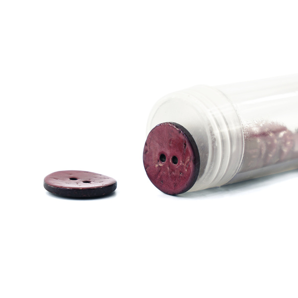 Пуговицы CONCEPT, размер 32, кокос,  цвет COL.10 фуксия. Арт 1919H-032-COL.10