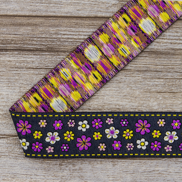 Лента жаккард SAFISA, 33 мм, 15 м, цвет 03. Арт 9164-33мм-03            