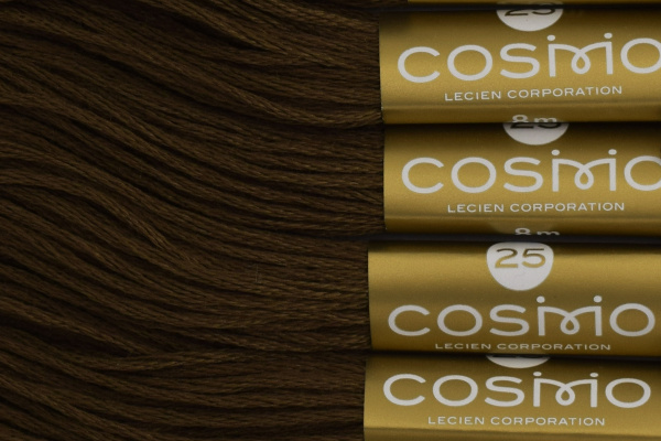 Мулине COSMO однотонный цвет  370       . Арт 25-6/370       