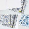 Скетчбук "Bullet Journal" с разметкой, размер А5, 72 листа, 120г/м2, дизайн обложки "Flowers". Арт 18022