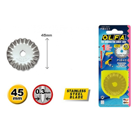Запасное лезвие для дискового ножа "волна", 45 мм. Арт PIB45-1                 