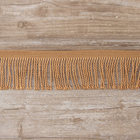 Бахрома витая, 60 мм, цвет бежево-розовый. Арт PP-60 col.703