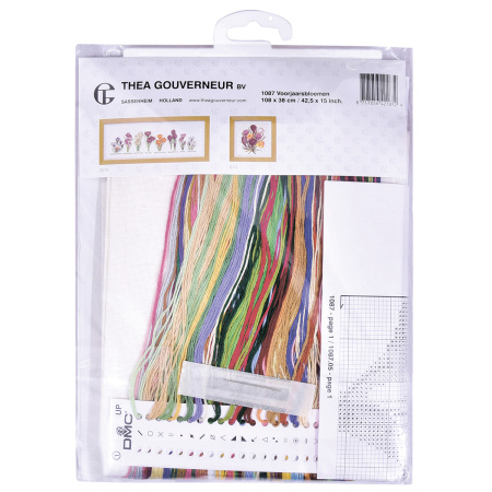 Набор для вышивания "Луковицы", канва лён 32 ct. Арт 1087                    