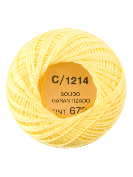 Мулине "Finca Perle"(Жемчужное"), №8, однотонный цвет 1214. Арт 00816/08/1214           