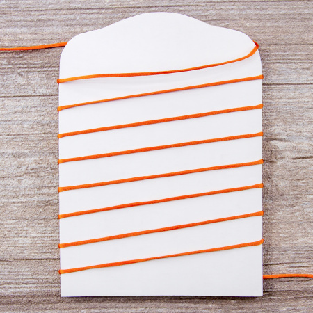 Шнур атласный мини-рулон, 1,5 мм, 4,5 м, цвет 61, алый. Арт P00470-1,5мм-61         