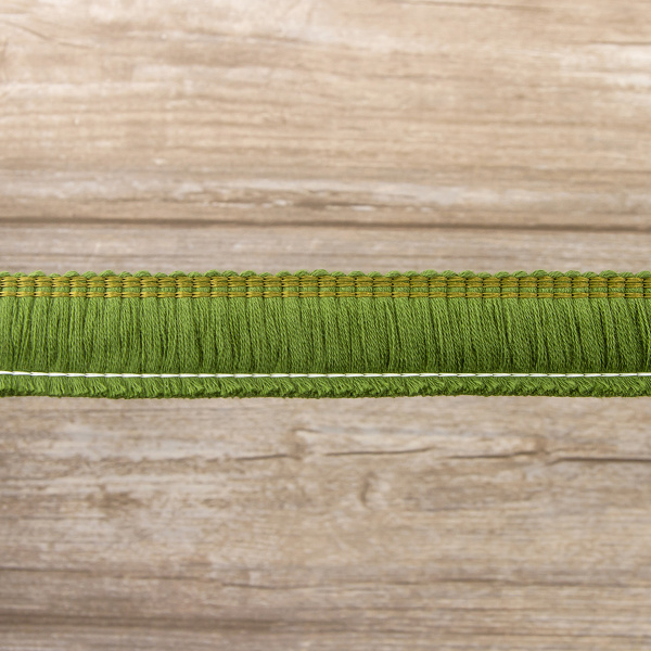 Бахрома декоративная, 30 мм, цвет зеленый. Арт BT - 30c - col.B-19