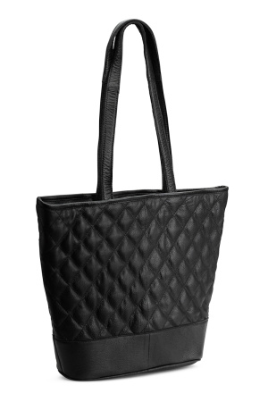 Сумка шоппер "Betsy" Black. Арт QB-4456/Black