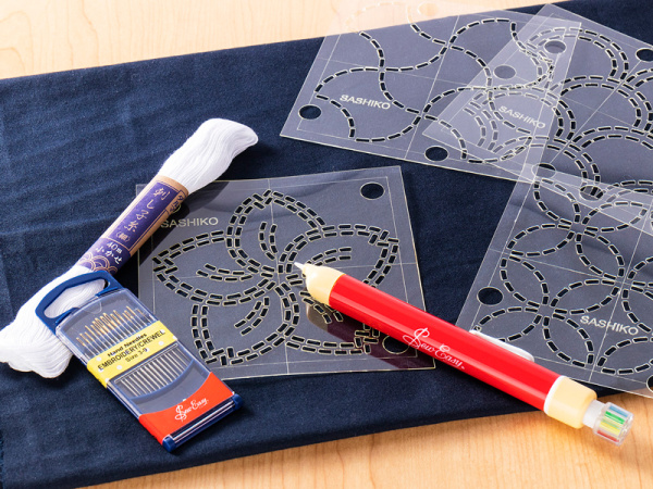 Набор стартовый для вышивки сашико . Арт ERS.001