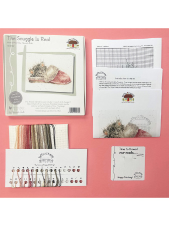 Набор для вышивания "The Snuggle Is Real". Арт XHD122