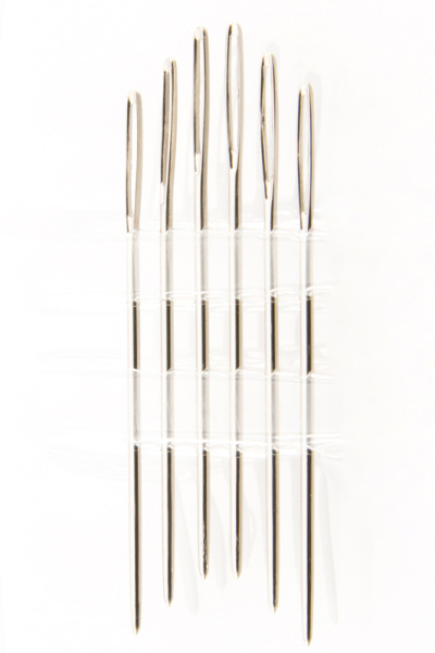 Иглы для вышивания с закругленным кончиком № 20, 6 шт. Арт 203.20                  