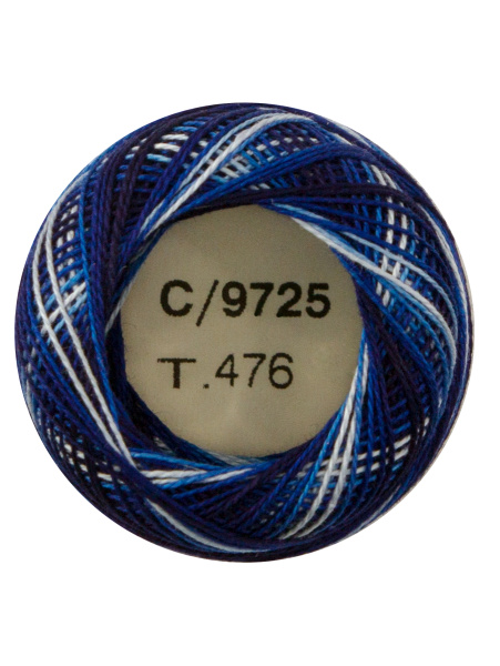 Мулине "Finca Perle"(Жемчужное), №16,мультиколорный цвет 9725. Арт 00009/16/9725           