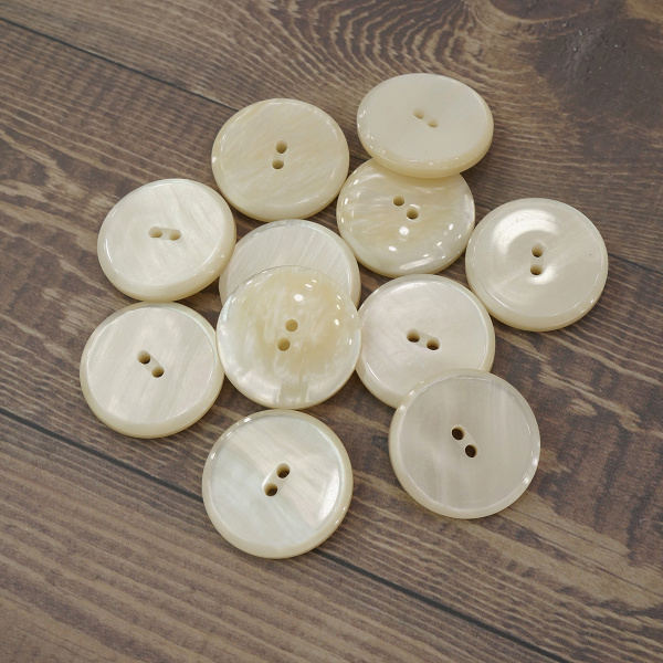 Пуговицы CONCEPT Mother of Pearl, размер 44, полиэстер, цвет COL.1 Australian. Арт 75315-044-COL.1AUSTRALIAN