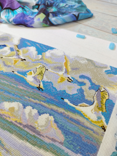 Набор для вышивания "В голубом просторе". Арт 06.003.08