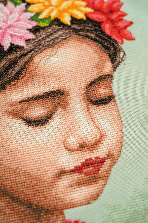 Набор для вышивания "My dahlia headband" . Арт PN-0206850