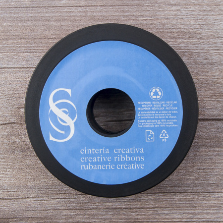 Резинка шляпная SAFISA, 1,5 мм, 25 м, цвет 204 неоновый розовый. Арт 4730-1,5мм-204