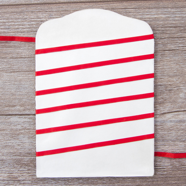 Лента для вышивания SAFISA на блистере, 4 мм, 5 м, цвет 14, красный. Арт P111-4мм-14             