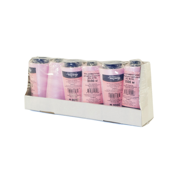 Нить универсальная  Hemline для шитья и оверлока, 2000 м. Арт N4137.535/G002