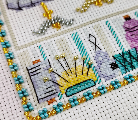 Набор для вышивания  "Манекен". Арт 13.003.58