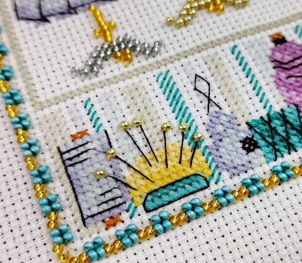 Набор для вышивания  "Манекен". Арт 13.003.58