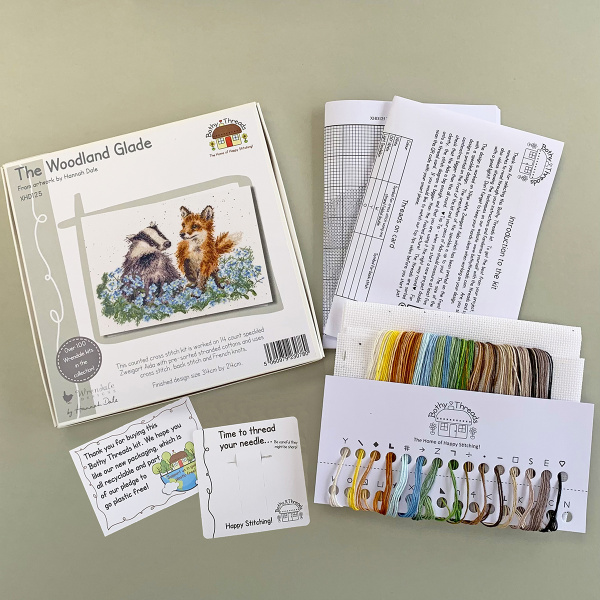 Набор для вышивания "The Woodland Glade". Арт XHD125