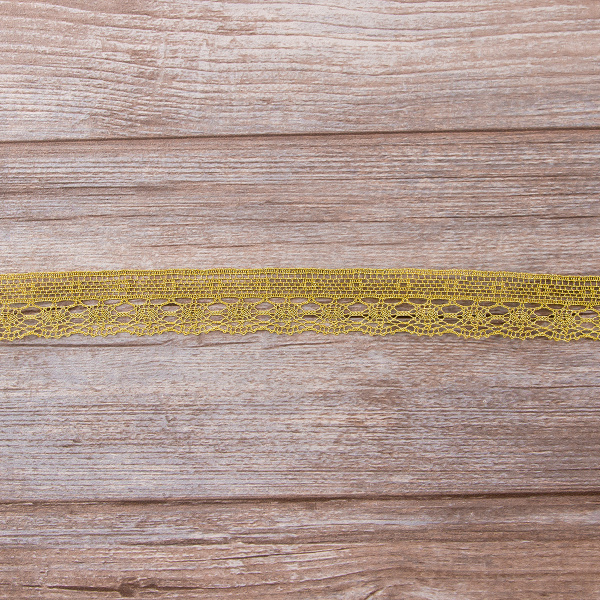 Кружево, 36 мм, золотой. Арт 2152/28