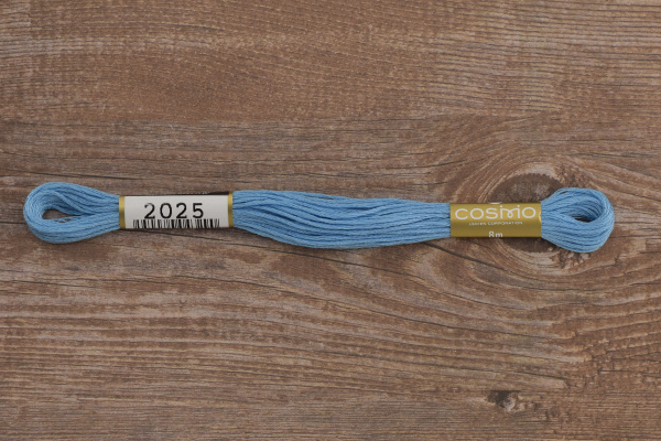 Мулине COSMO однотонный цвет  2025      . Арт 25-6/2025      