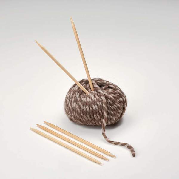 Спицы чулочные, бамбук, addiNature BAMBOO №2, 15 см. Арт 501-7/2-015