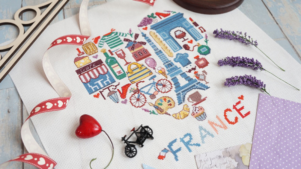 Набор для вышивания "Франция". Арт 11.001.22