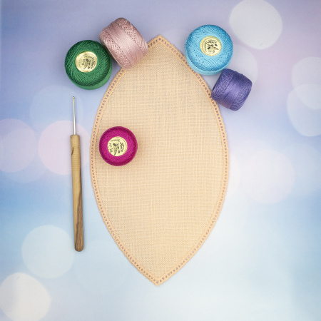 Форма для обвязывания крючком "Лепесток". Арт 7024/4014               