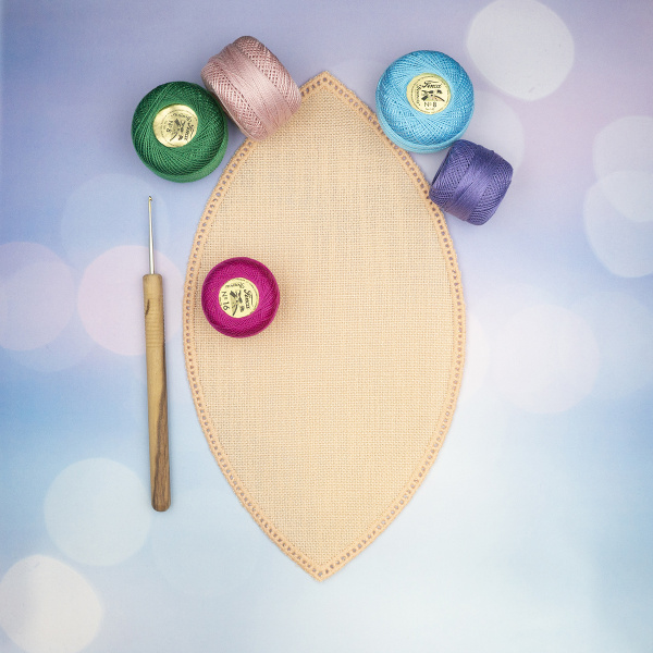 Форма для обвязывания крючком "Лепесток". Арт 7024/4014               