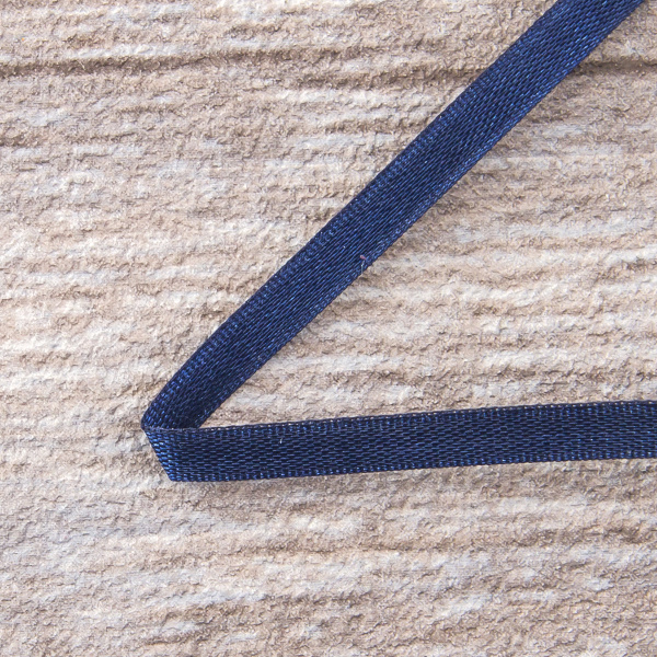 Лента для вышивания SAFISA на блистере, 4 мм, 5 м, цвет 15, темно-синий. Арт P111-4мм-15             