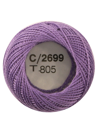 Мулине "Finca Perle"(Жемчужное"), №12,однотонный цвет 2699. Арт 00008/12/2699           