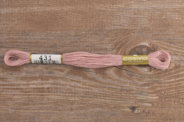 Мулине COSMO однотонный цвет  431       . Арт 25-6/431       