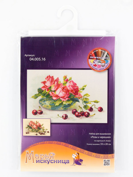 Набор для вышивания "Розы и черешня". Арт 04.005.16