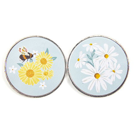 Утяжелитель портновский для фиксации выкройки и кроя ткани "Маргаритки". Арт ER907.2.4