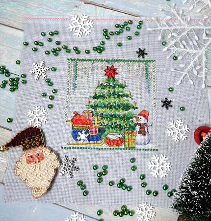 Набор для вышивания "Новогодняя ёлка". Арт 13.003.23