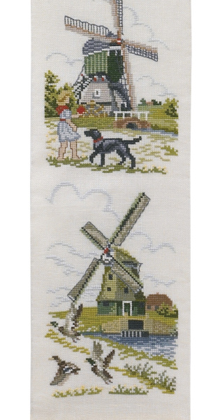 Набор для вышивания "Ветряная мельница, 5 сюжетов". Арт 13-344                  