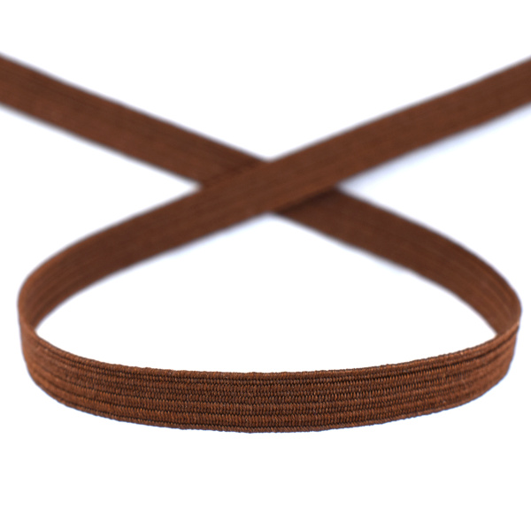 Резинка 6,6 мм, цвет коричневый. Арт 851113010L7904