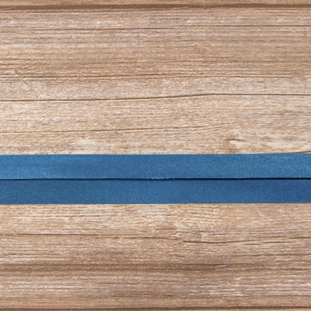 Косая бейка атласная 30 мм, 25 м, цвет 79, морская волна. Арт 6260-30мм-79            