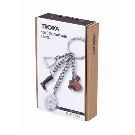 Брелок TROIKA "Лошадиное счастье". Арт KR13-17/CH