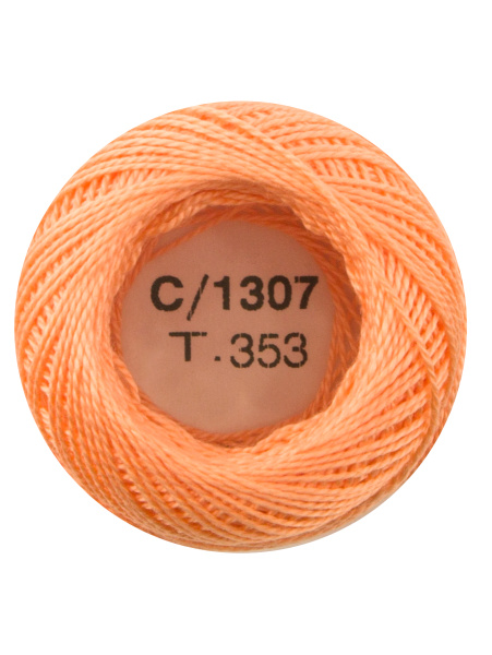 Мулине "Finca Perle"(Жемчужное"), №12,однотонный цвет 1307. Арт 00008/12/1307           