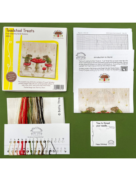 Набор для вышивания "Toadstool Treats". Арт XSS26