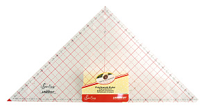 Линейка-треугольник с углом 90*, градация в дюймах, 12 1/2" x 12 7/8"  