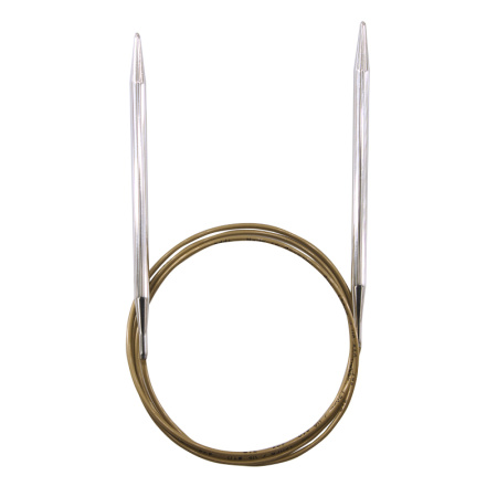 Спицы, круговые, супергладкие, addiClassic №6, 120 см. Арт 105-7/6-120