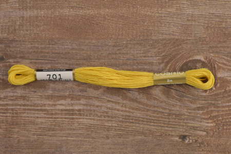 Мулине COSMO однотонный цвет  701       . Арт 25-6/701       